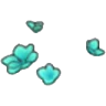 Blue-green shoots