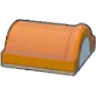 Brick roof decoration