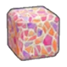 Broken-tiling wall