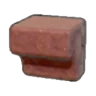 Carved red rock