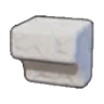 Carved white rock