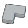 Concrete border (corner)