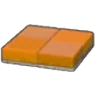 Flat brick roof