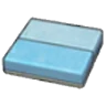 Flat stone roof