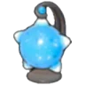 Indigo meteor lamp
