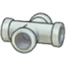 Iron pipe (horizontal cross)