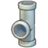 Iron pipe (vertical T)