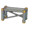 Iron scaffold