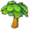 Large palm tree