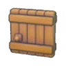 Large wooden door
