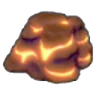 Molten rock