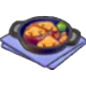 Mushroom hamburger steak