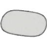 Oblong rug