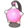 Red meteor lamp