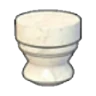 Round pillar (upper)