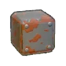Rusted iron-plate flooring