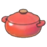 Stylish cooking pot