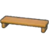 Wooden bench