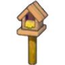 Wooden birdhouse