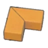 Wooden border (corner)