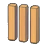 Wooden posts