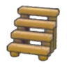 Wooden steps