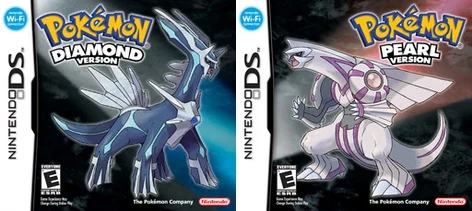 Pokémon Diamond & Pearl box art